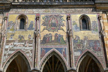 Saint Vito cathedral at Prague on Czech Republic