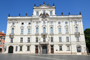 Fototapeta na wymiar The castle of Prague on Czech Republic