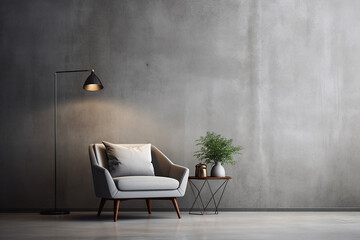 An industrial concrete texture that can be used for modern and minimalist interiors.