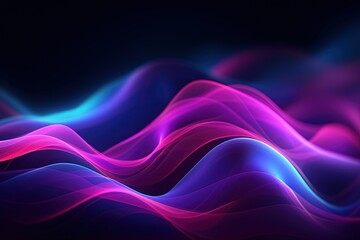 abstract futuristic background with pink blue glowing neon moving high speed wave lines and bokeh lights. Data transfer concept Fantastic wallpaper
