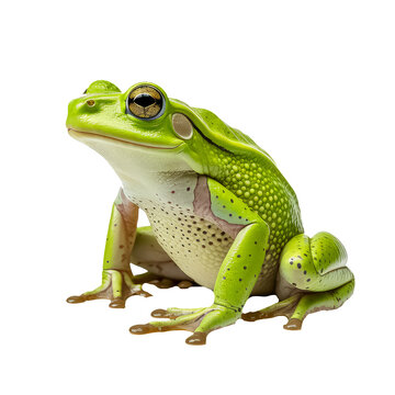 frog isolated on white background.