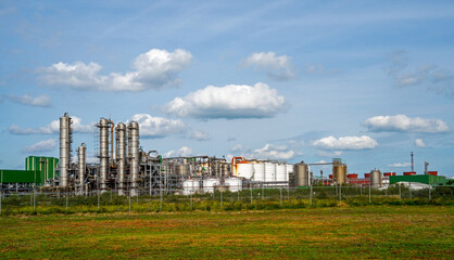 Petrochemical industry in Europoort near Rotterdam, Netherlands
