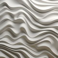 Obraz premium wavy pattern paper art texture, in the style of chaotic environments, sculpted, crumpled