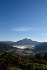 Naklejka premium Mount. Shibutsu, Oze, Gunma, Japan