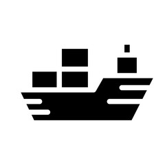 cargo ship icon. sea transportation symbols. oil tanker and lng tanker