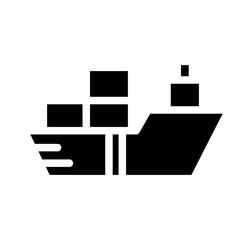 cargo ship icon. sea transportation symbols. oil tanker and lng tanker