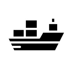 cargo weight icon symbol for graphic and web design 