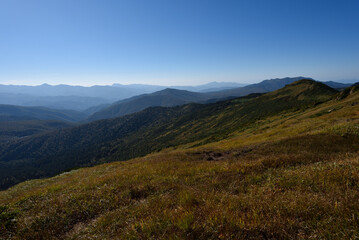 Fototapeta premium Mount. Shibutsu, Oze, Gunma, Japan