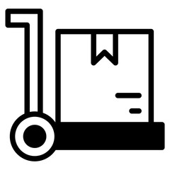 cargo weight icon symbol for graphic and web design 