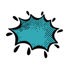 Pow Speech Bubbles Vector Illustration