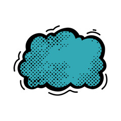 Pow Speech Bubbles Vector Illustration