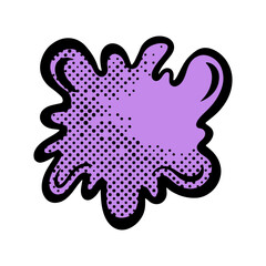 Pow Speech Bubbles Vector Illustration