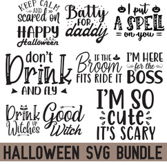 Obraz premium Halloween SVG Bundle 2