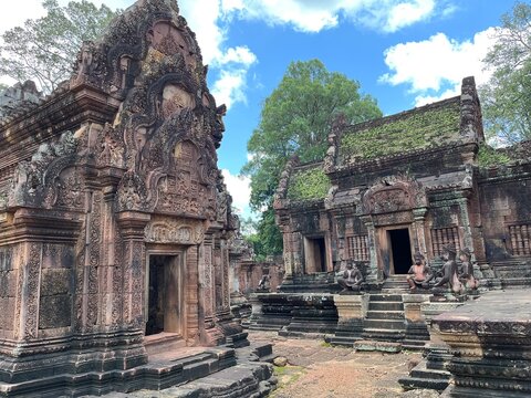 Banteay Srei, Angkor ruins, Siem Reap, Cambodia