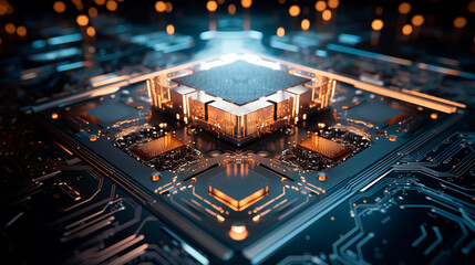 Revolutionizing Computing: Quantum Processor's Intricate Patterns