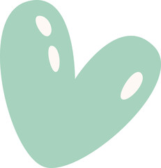 Heart Childish Doodle