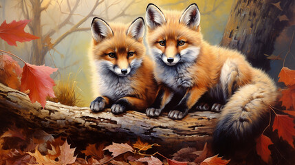 casal de raposas 