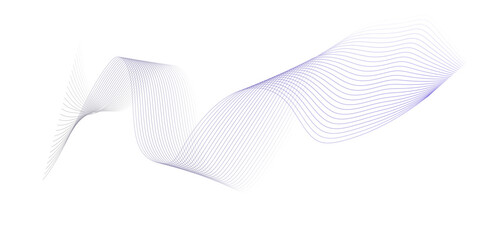  Abstract soft blue purple wave lines dynamic flowing colorful light isolated background. illustration design element in concept of music, technology, modern, wallpaper, business card, banner, flyers