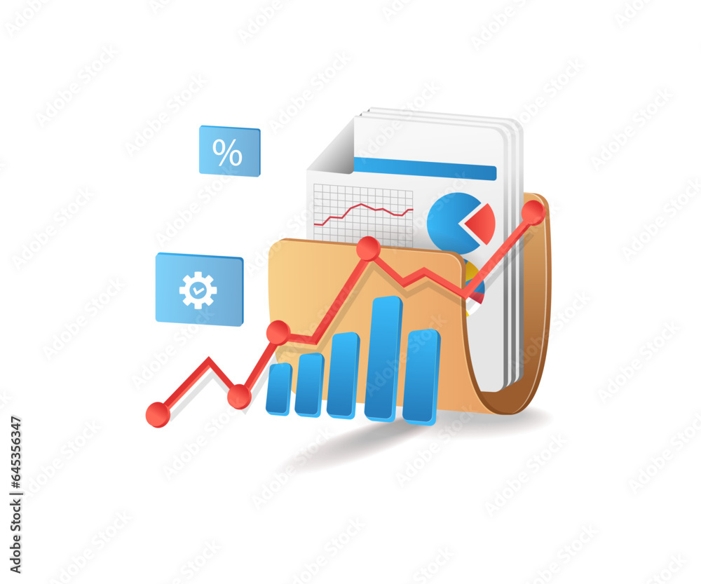 Aufkleber analysis of business data development