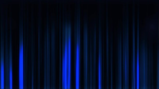 Seamless loop dark light color blue glowing lines motion abstract background