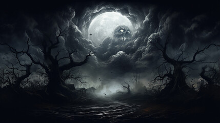 Halloween, noite de lua de terror
