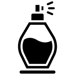 Fragrance icons, are often used in design, websites, or applications, banner, flyer to convey specific concepts related to fashion