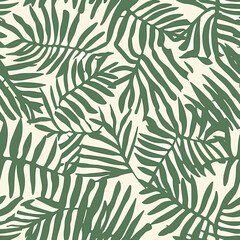 Fototapeta na wymiar Seamless Colorful Tropical Leaf Pattern. Seamless pattern of Tropical Leaf in colorful style. Add color to your digital project with our pattern!