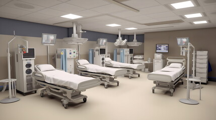 Hospital, Hospital room IoT - Generative AI