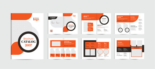 Product catalogue or Product catalog Design template fully editable text & vector file