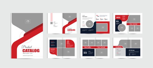 Product catalogue or Product catalog Design template fully editable text & vector file