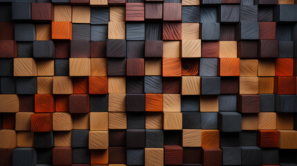 abstract background of geometric cubes. 