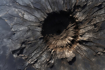 Intricate Beauty of a Meteorite Impact Site