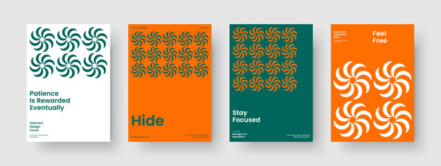 Naklejka premium Geometric Book Cover Design. Creative Banner Template. Isolated Report Layout. Background. Flyer. Brochure. Poster. Business Presentation. Brand Identity. Notebook. Catalog. Pamphlet. Portfolio