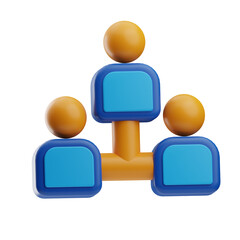 strategy marketing manager illustration 3d