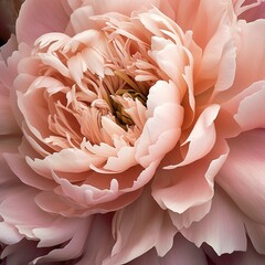 Peony flower close up 