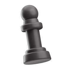 strategy marketing Chess strategy illustration 3d