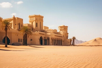 Opulent Oasis: A Desert Palace