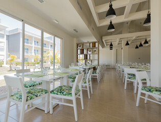 interior of a restaurant