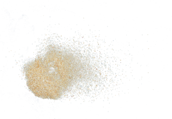 piles of beach sand powder