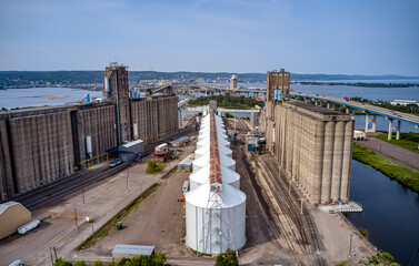 Grain Elevators-Superior, Wisconsin