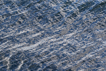 wavy sea water surface