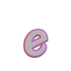 Romantic & Wedding 3D Alphabet or Lettering