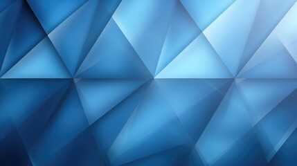 Abstract blue triangles for abstract geometric background, isometric wallpaper.