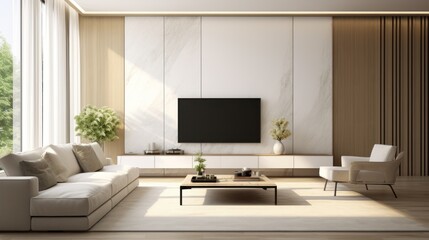Modern living room interior