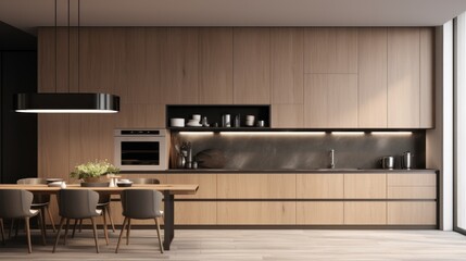 Modern kitchen interior design