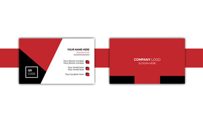 Clean corporate Modern and simple Business Card design