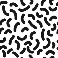 Seamless sketch pattern - vector background