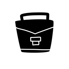 bag silhouette icon