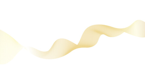 Abstract wavy lines flowing curve gradient color on transparent background. Abstract white background colorful lines. modern wavy stripes on white background isolated.