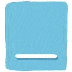 The underscore sign is in the blue square.